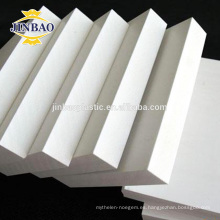 JINBAO 3 18 20mm Extrude 4 * 8 pies fabricante de la divisa del pvc de la espuma rígida